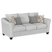 Salizar - Upholstered Flared Arm Sofa Set - Premium Stationary Sofas & Loveseats from CoasterEssence - Just $1809! Shop now at Furniture Wholesale Plus  We are the best furniture store in Nashville, Hendersonville, Goodlettsville, Madison, Antioch, Mount Juliet, Lebanon, Gallatin, Springfield, Murfreesboro, Franklin, Brentwood