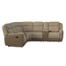 Hornet - 3 Piece Sectional Set With Console And 2 Recliners – Reclining Sectionals by Elements International at Furniture Wholesale Plus , Nashville furniture store