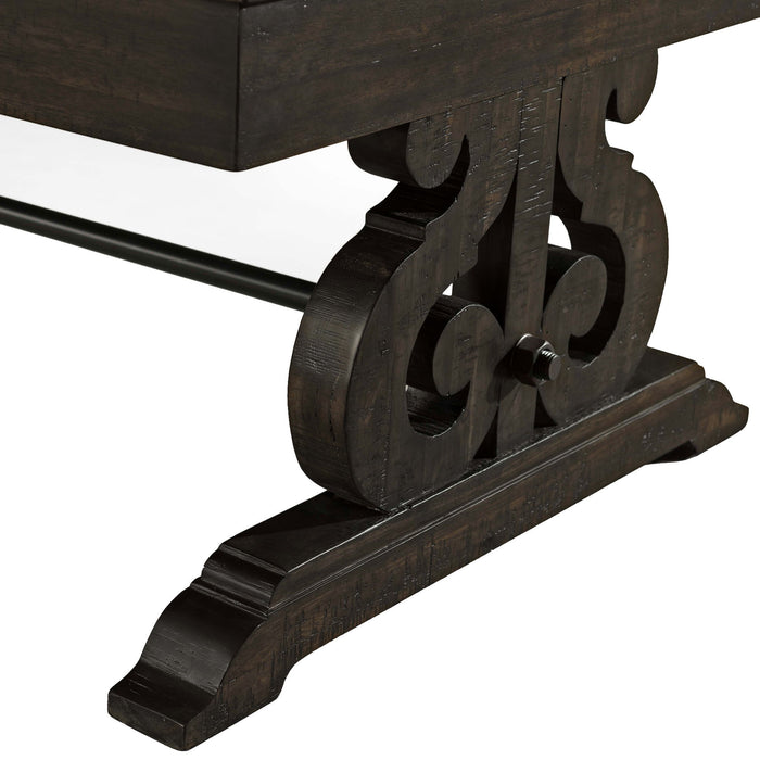 Stone - Coffee Table With PU Base - Dark Walnut – Coffee Tables by Elements International at Furniture Wholesale Plus , Nashville furniture store