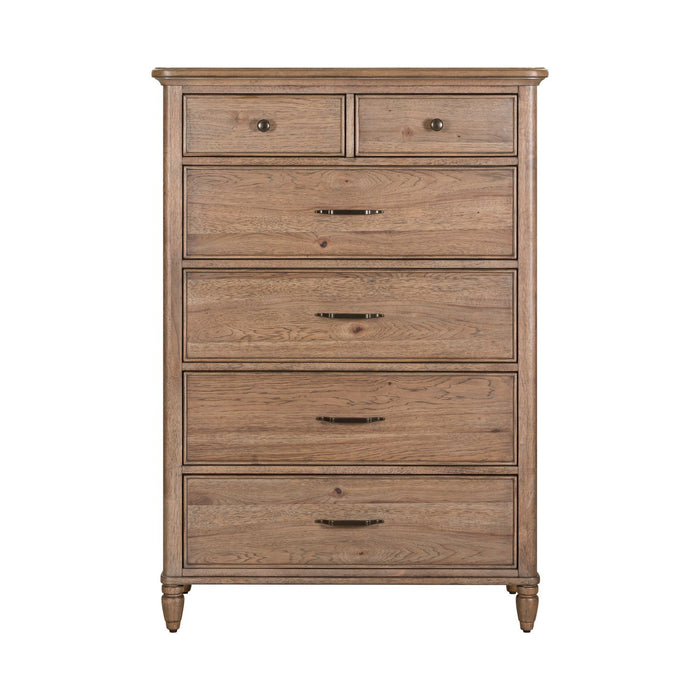 Hickory Grove - Landscape Mirror - Heirloom Brown – Mirrors by Liberty Furniture at Furniture Wholesale Plus , Nashville furniture store