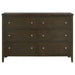 Wilkes - 6-Drawer Dresser – Dressers by Coaster Fine Furniture at Furniture Wholesale Plus , Nashville furniture store