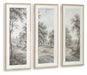 Dixonburg - Wall Art Set (Set of 3) - Taupe / Gray – Framed Print Sets by Signature Design by Ashley® at Furniture Wholesale Plus , Nashville furniture store