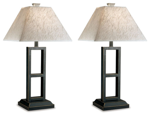 Deidra - Table Lamp (Set of 2) - Premium Table Lamps from Signature Design by Ashley® - Just $138! Shop now at Furniture Wholesale Plus  We are the best furniture store in Nashville, Hendersonville, Goodlettsville, Madison, Antioch, Mount Juliet, Lebanon, Gallatin, Springfield, Murfreesboro, Franklin, Brentwood