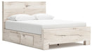 Lawroy - Panel Bed With Storage – Storage Beds by Signature Design by Ashley® at Furniture Wholesale Plus , Nashville furniture store