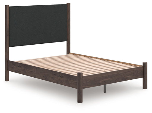 Pamytta - Upholstered Panel Platform Bed – Upholstered Beds by Signature Design by Ashley® at Furniture Wholesale Plus , Nashville furniture store