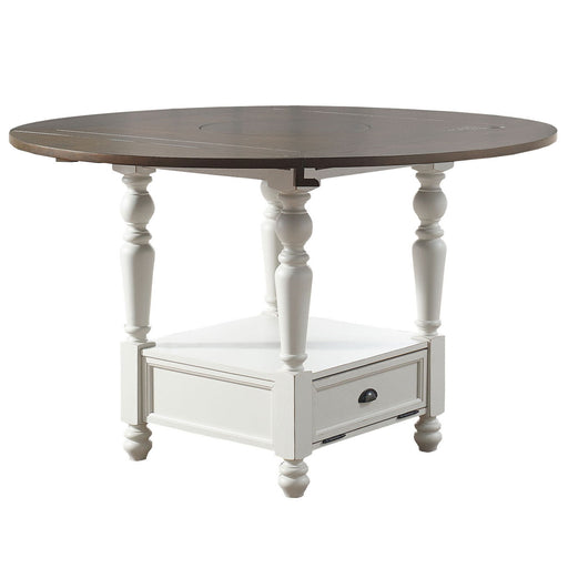 Joanna - Round Counter Height Table - Dark Brown – Counter Tables by Steve Silver Furniture at Furniture Wholesale Plus , Nashville furniture store