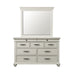 Slater - 9-Drawer Dresser With Mirror – Dresser & Mirror by Elements International at Furniture Wholesale Plus , Nashville furniture store