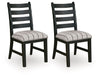 Ridgester - Dining Upholstered Side Chair (Set of 2) – Chair Sets by Benchcraft® at Furniture Wholesale Plus , Nashville furniture store
