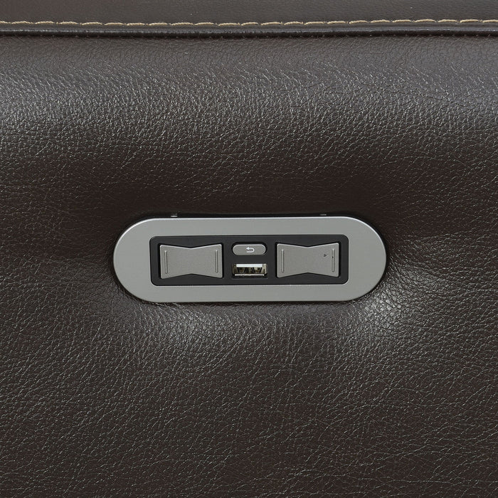 Coachella - Recliner Sofa - Brown – Reclining Sofas by Steve Silver Furniture at Furniture Wholesale Plus , Nashville furniture store