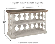 Havalance - Console Sofa Table - Gray / White – Sofa Tables by Signature Design by Ashley® at Furniture Wholesale Plus , Nashville furniture store