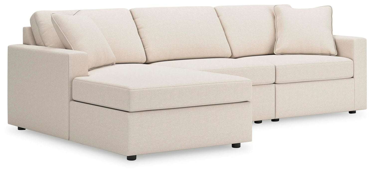 Modmax - L-Shaped Sectional - Oyster – Stationary Sectionals by Signature Design by Ashley® at Furniture Wholesale Plus , Nashville furniture store