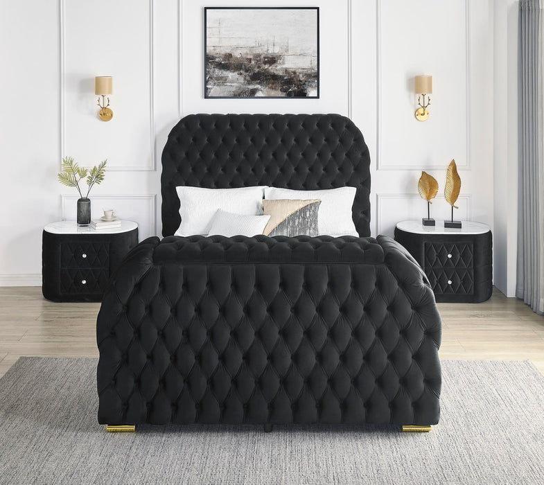 Natalia - Upholstered Bed With Decking Board Set – Upholstered Beds by Crown Mark at Furniture Wholesale Plus , Nashville furniture store