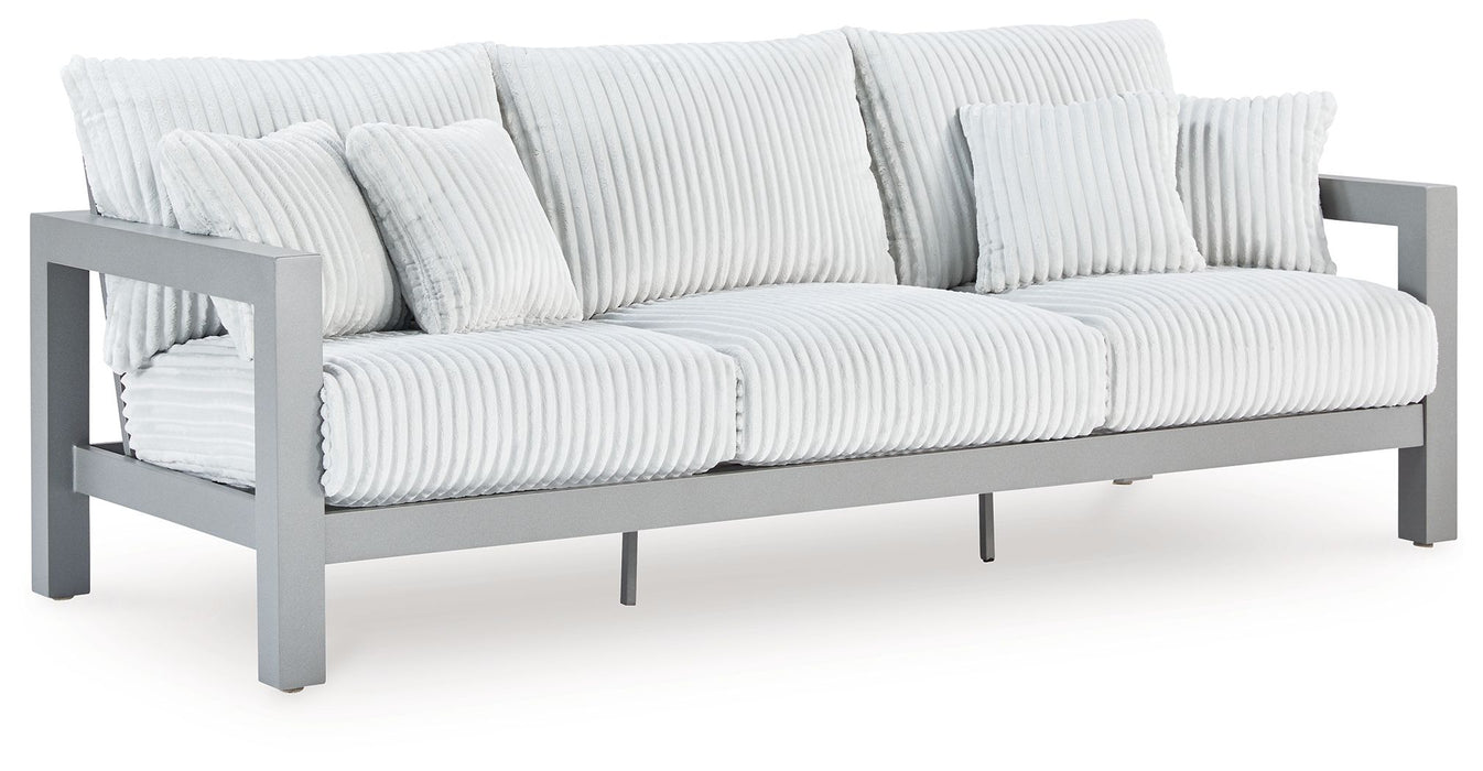 Hurley Park - Gray - Sofa With Cushion - Premium Sofas from Signature Design by Ashley® - Just $1498! Shop now at Furniture Wholesale Plus  We are the best furniture store in Nashville, Hendersonville, Goodlettsville, Madison, Antioch, Mount Juliet, Lebanon, Gallatin, Springfield, Murfreesboro, Franklin, Brentwood