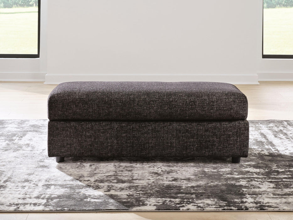 Lentiz - Oversized Accent Ottoman - Onyx – Accent Ottomans by Signature Design by Ashley® at Furniture Wholesale Plus , Nashville furniture store