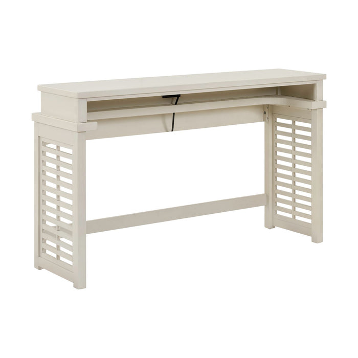 Berkley Square - Sofa Bar Console - Linen & Khaki – Console Tables by Liberty Furniture at Furniture Wholesale Plus , Nashville furniture store