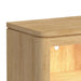 Rosalie - Nightstand With USB And LED – Nightstands w/ Charging Stations by Elements International at Furniture Wholesale Plus , Nashville furniture store
