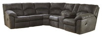 Tambo - Reclining Sectional – Reclining Sectionals by Signature Design by Ashley® at Furniture Wholesale Plus , Nashville furniture store