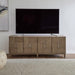 Serenity - 82" Accent TV Console - Burnished Beige – TV Stands by Liberty Furniture at Furniture Wholesale Plus , Nashville furniture store