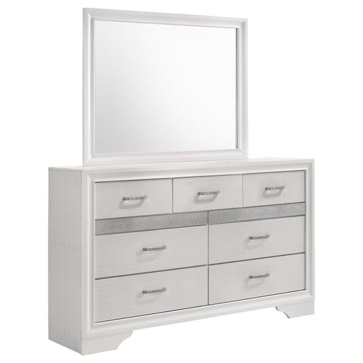 Miranda - 7-drawer Dresser With Mirror - Premium Dresser & Mirror from CoasterEveryday - Just $699! Shop now at Furniture Wholesale Plus  We are the best furniture store in Nashville, Hendersonville, Goodlettsville, Madison, Antioch, Mount Juliet, Lebanon, Gallatin, Springfield, Murfreesboro, Franklin, Brentwood
