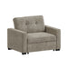 Homer - Klicklak Chair With Pull Out Bed – Arm Chairs by Elements International at Furniture Wholesale Plus , Nashville furniture store