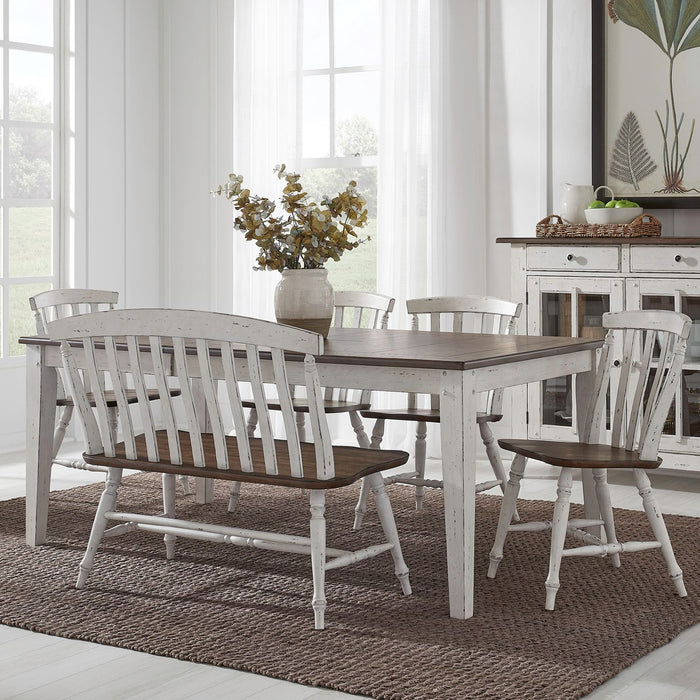 Al Fresco - Rectangular Table Set – 5 Piece Dining Room Sets by Liberty Furniture at Furniture Wholesale Plus , Nashville furniture store