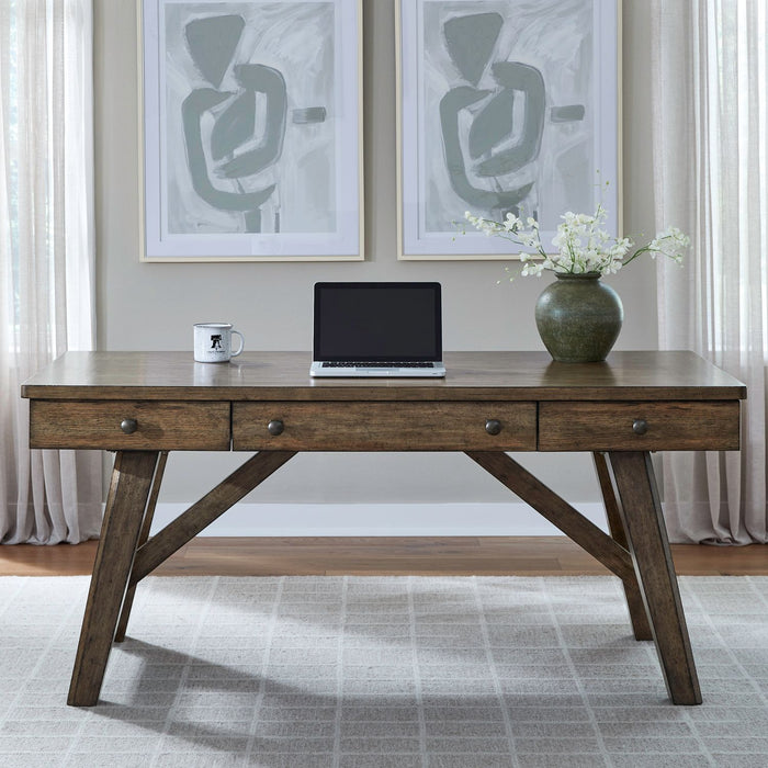 Carolina Park - Writing Desk - Amber Brown – Writing Desks by Liberty Furniture at Furniture Wholesale Plus , Nashville furniture store