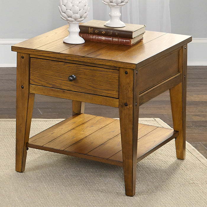 Lake House - End Table – End Tables by Liberty Furniture at Furniture Wholesale Plus , Nashville furniture store