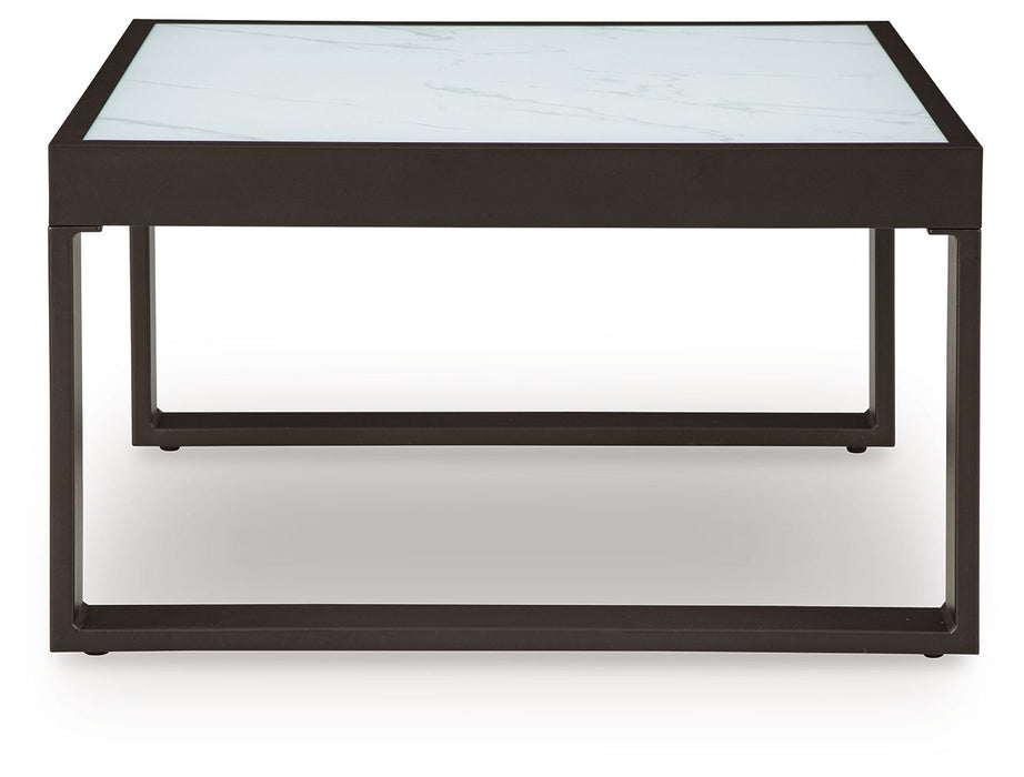 Beachloft - Square Cocktail Table - Black / Gray – Coffee Tables by Signature Design by Ashley® at Furniture Wholesale Plus , Nashville furniture store