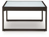 Beachloft - Square Cocktail Table - Black / Gray – Coffee Tables by Signature Design by Ashley® at Furniture Wholesale Plus , Nashville furniture store
