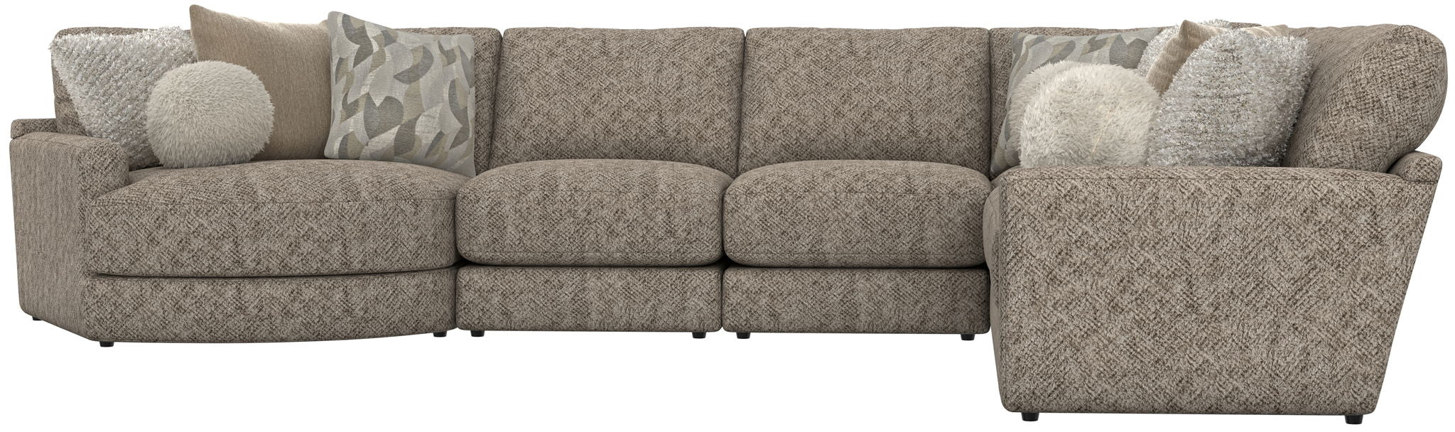 Turner - Sectional – Stationary Sectionals by Jackson at Furniture Wholesale Plus , Nashville furniture store