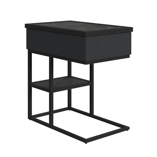 Halo - Smart C-Table - Black – End Tables by Elements International at Furniture Wholesale Plus , Nashville furniture store