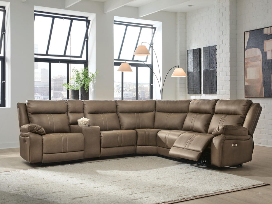 Max-Momentum - Reclining Sectional – Reclining Sectionals by Signature Design by Ashley® at Furniture Wholesale Plus , Nashville furniture store