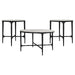 Hermas - Round Marble Coffee And End Table Set – Table Sets by Coaster Fine Furniture at Furniture Wholesale Plus , Nashville furniture store