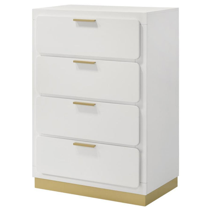 Caraway - 4-Drawer Bedroom Chest – Accent Chests by Coaster Fine Furniture at Furniture Wholesale Plus , Nashville furniture store