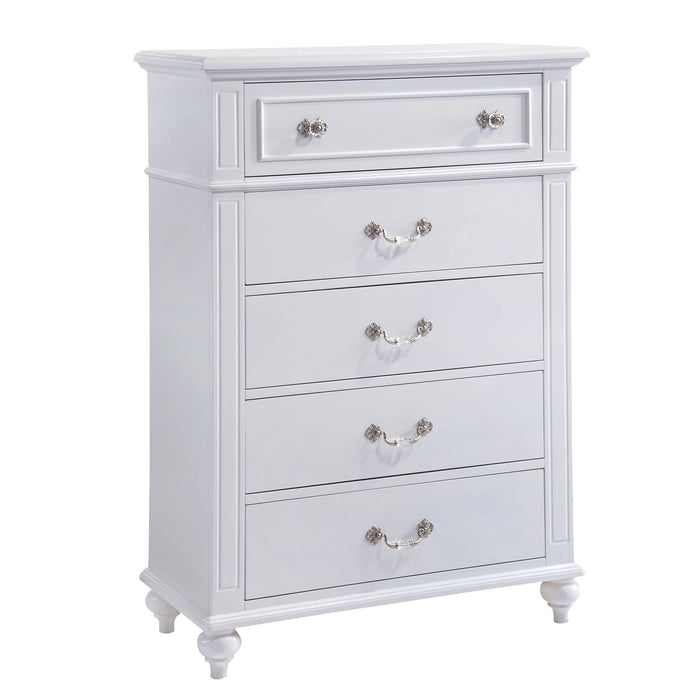 Alana - Chest - White – Accent Chests by Elements International at Furniture Wholesale Plus , Nashville furniture store