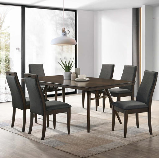 Wes - Rectangular Dining Table Set - Premium 5 Piece Dining Room Sets from CoasterEssence - Just $1249! Shop now at Furniture Wholesale Plus  We are the best furniture store in Nashville, Hendersonville, Goodlettsville, Madison, Antioch, Mount Juliet, Lebanon, Gallatin, Springfield, Murfreesboro, Franklin, Brentwood