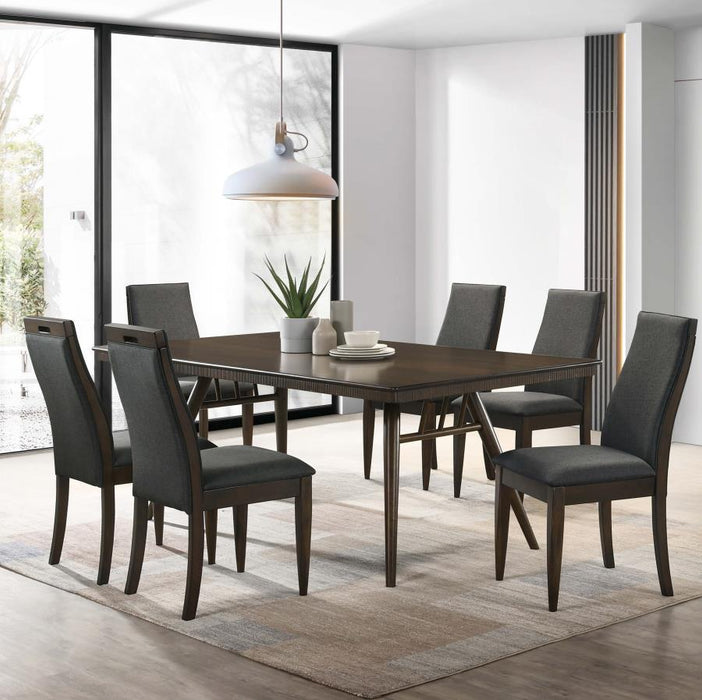 Wes - Rectangular Dining Table Set - Premium 5 Piece Dining Room Sets from CoasterEssence - Just $1249! Shop now at Furniture Wholesale Plus  We are the best furniture store in Nashville, Hendersonville, Goodlettsville, Madison, Antioch, Mount Juliet, Lebanon, Gallatin, Springfield, Murfreesboro, Franklin, Brentwood