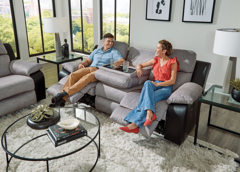 Felix - Sofa With 3 Recliners & Drop Down Table – Reclining Sofas by Catnapper at Furniture Wholesale Plus , Nashville furniture store