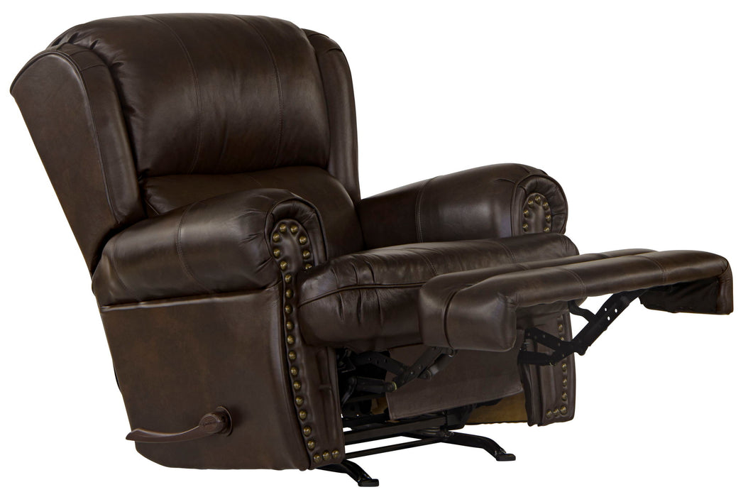 Roberto - Leather Rocker Recliner - Cocoa - Premium Rocker Chairs from Jackson - Just $1089! Shop now at Furniture Wholesale Plus  We are the best furniture store in Nashville, Hendersonville, Goodlettsville, Madison, Antioch, Mount Juliet, Lebanon, Gallatin, Springfield, Murfreesboro, Franklin, Brentwood