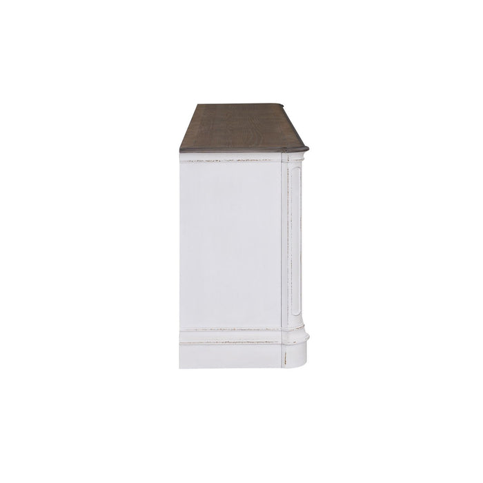 Fireplace TV Consoles - 244 82" Console With Fire FTS - White – Fireplace TV Stands by Liberty Furniture at Furniture Wholesale Plus , Nashville furniture store