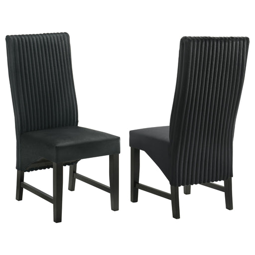 Barrand - Upholstered Dining Side Chair (Set of 2) – Chair Sets by Coaster Fine Furniture at Furniture Wholesale Plus , Nashville furniture store