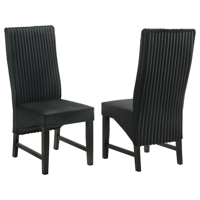 Barrand - Upholstered Dining Side Chair (Set of 2) – Chair Sets by Coaster Fine Furniture at Furniture Wholesale Plus , Nashville furniture store