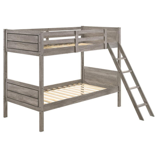 Ryder - Wood Bunk Bed – Bunk Beds by CoasterEveryday at Furniture Wholesale Plus , Nashville furniture store
