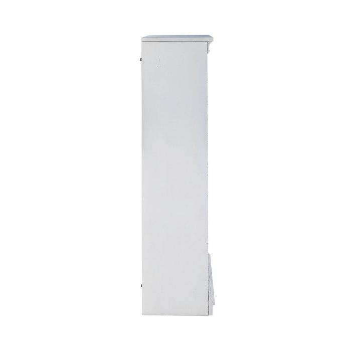 Magnolia Manor - 48" Bookcase - Antique White – Standard Bookcases by Liberty Furniture at Furniture Wholesale Plus , Nashville furniture store