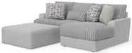 Titan - Sectional With Comfort Coil Seating, Cocktail Ottoman And Accent Pillows Included – 2 Piece Living Room Sets by Jackson at Furniture Wholesale Plus , Nashville furniture store