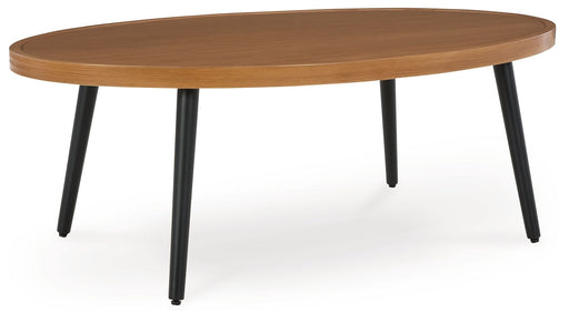 Horizon Hall - Two-tone Brown - Cocktail Table - Premium Coffee Tables from Signature Design by Ashley® - Just $298! Shop now at Furniture Wholesale Plus  We are the best furniture store in Nashville, Hendersonville, Goodlettsville, Madison, Antioch, Mount Juliet, Lebanon, Gallatin, Springfield, Murfreesboro, Franklin, Brentwood
