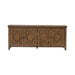 Carolina Park - 78" TV Console - Amber Brown – TV Stands by Liberty Furniture at Furniture Wholesale Plus , Nashville furniture store