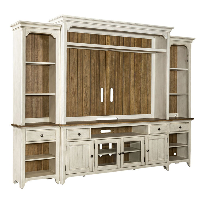 Farmhouse Reimagined - Entertainment Center – Entertainment Centers by Liberty Furniture at Furniture Wholesale Plus , Nashville furniture store