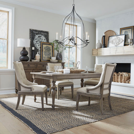 Americana Farmhouse - Leg Table Set – 5 Piece Dining Room Sets by Liberty Furniture at Furniture Wholesale Plus , Nashville furniture store