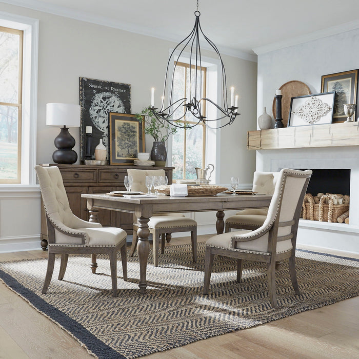 Americana Farmhouse - Leg Table Set – 5 Piece Dining Room Sets by Liberty Furniture at Furniture Wholesale Plus , Nashville furniture store